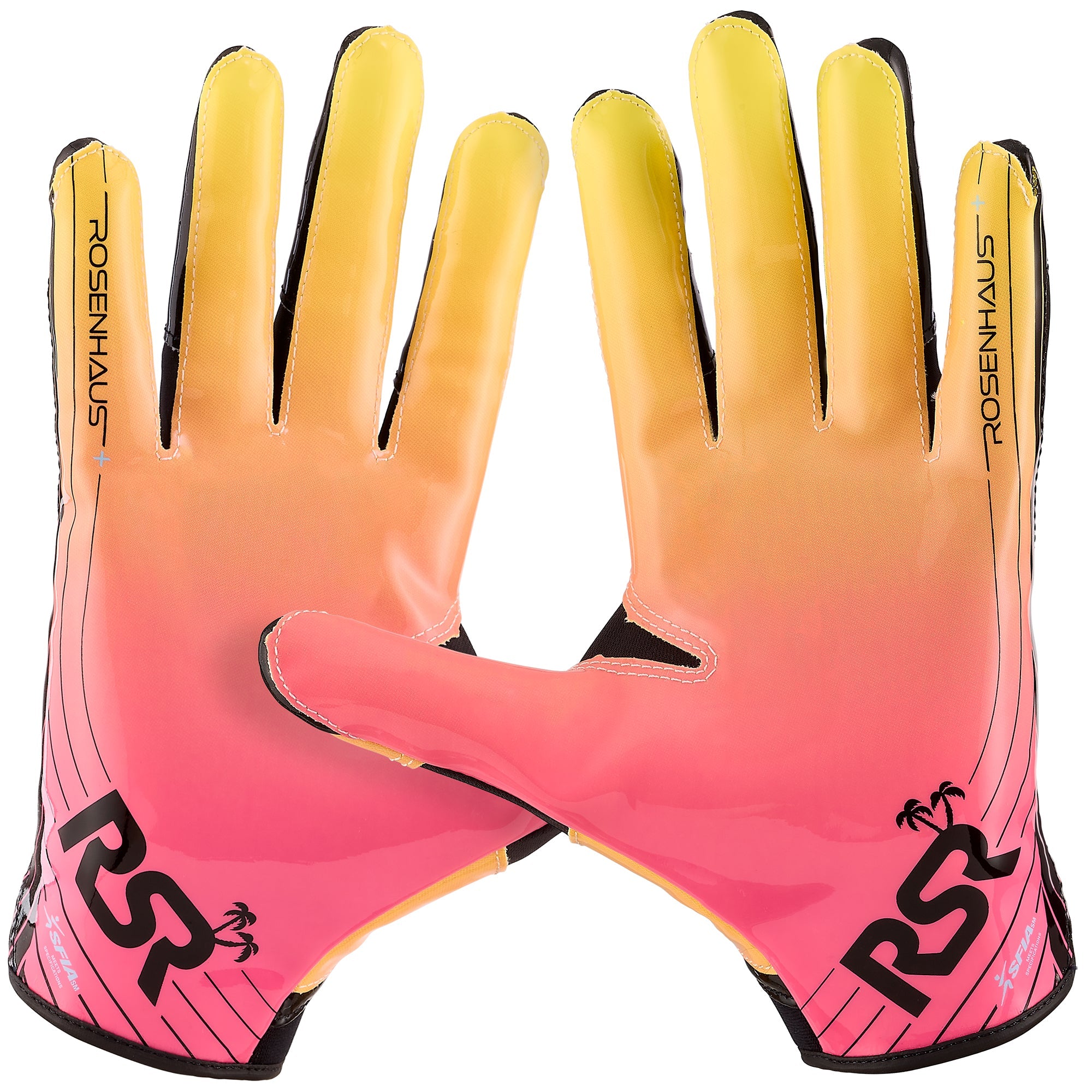 grip-boost-stealth-6-rosenhaus-footballhandschuhe-schwarz image 2