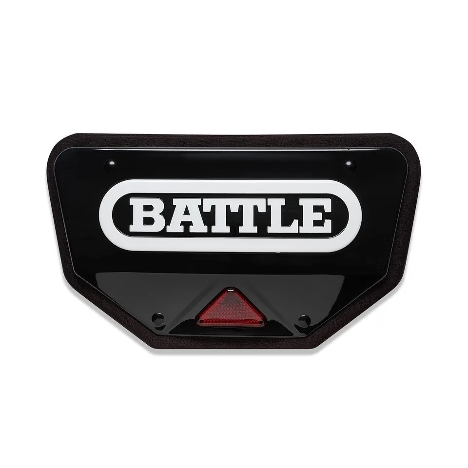 battle-defender-pro-football-back-plate-r-ckenprotektor-black-adult image 1