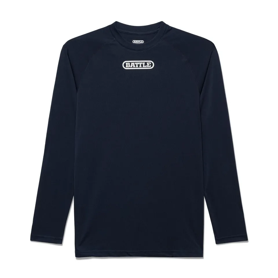 battle-astrofly-performance-long-sleeve-tee-navy-l-polyester image 1