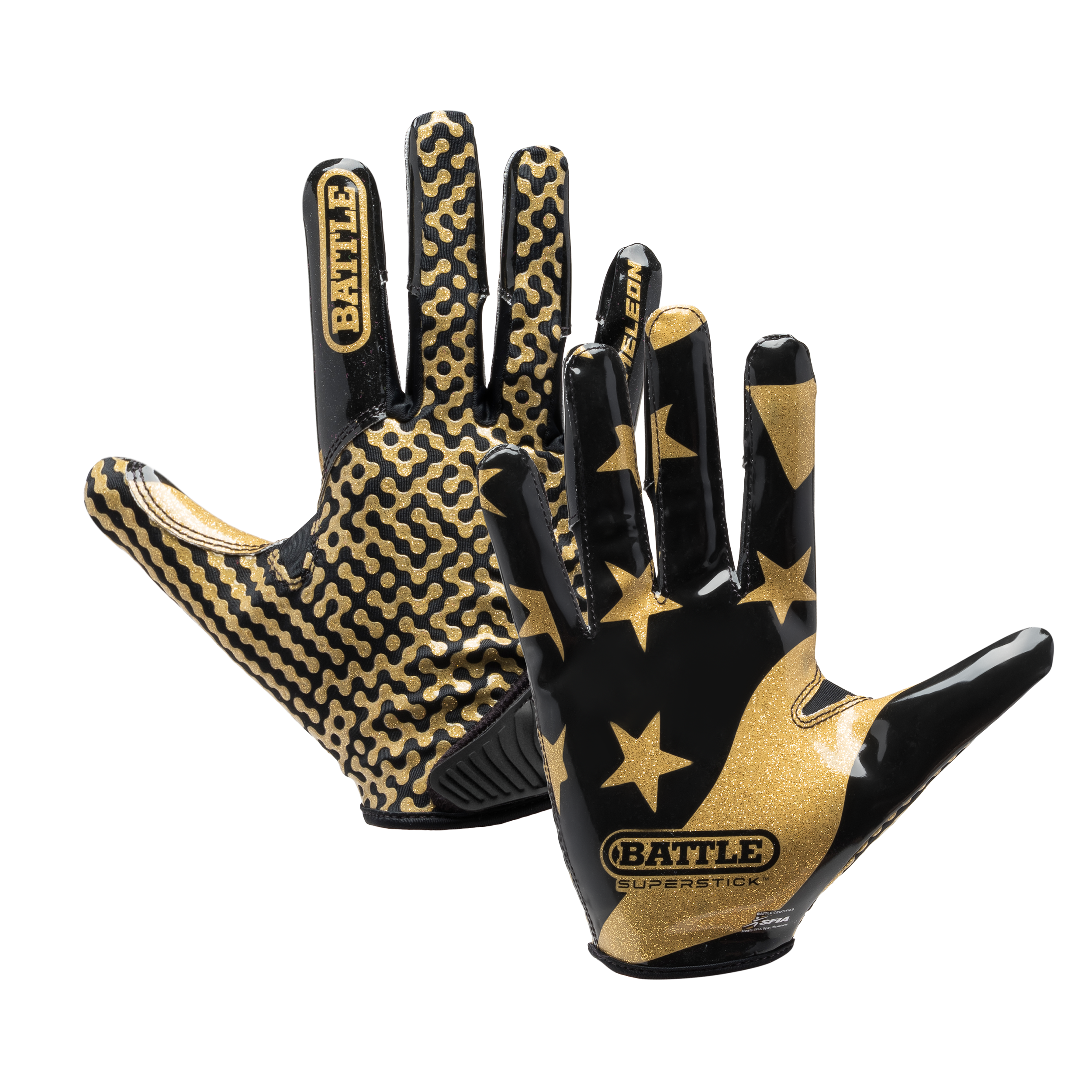 battle-chameleon-usa-receiver-football-handschuhe-rot-wei-blau-l image 1