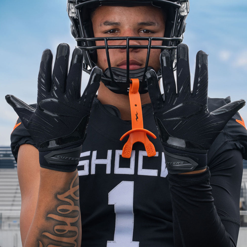 cutters-game-day-pro-receiver-handschuhe-solid-black-grip image 2