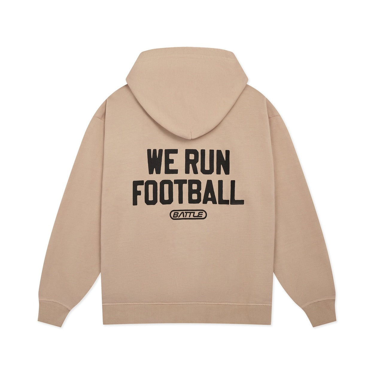 battle-sports-we-run-football-oversized-hoodie-kapuzenpullover-schwarz image 5