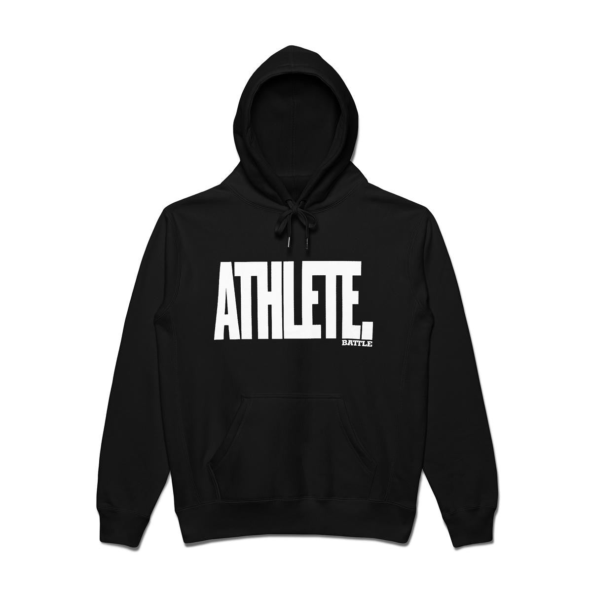 battle-sports-athlete-hoodie-erwachsene-schwarz-wei-heavyweight image 6