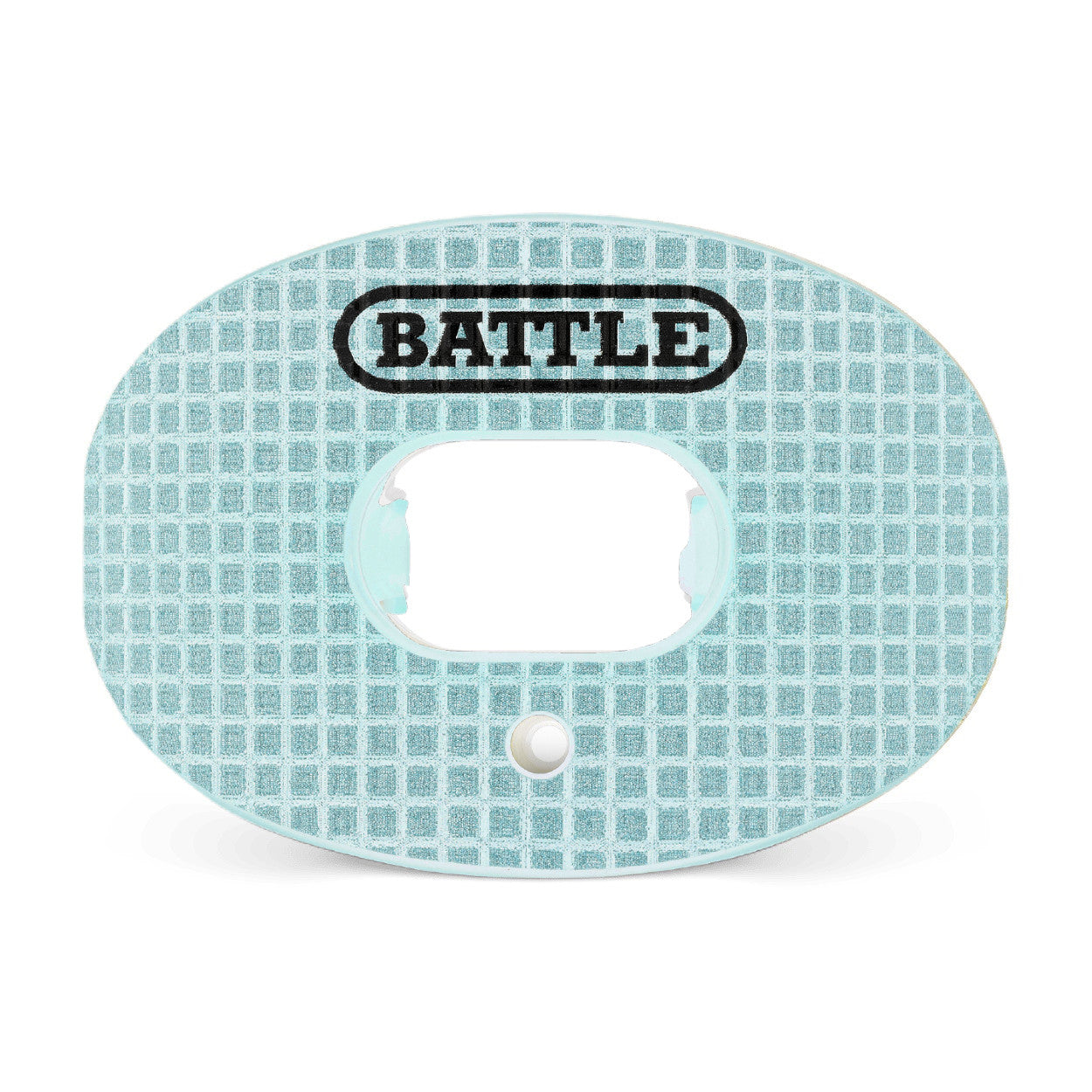 battle-oxygen-3d-diamond-mundschutz-silber-mit-band-zahnspange image 1