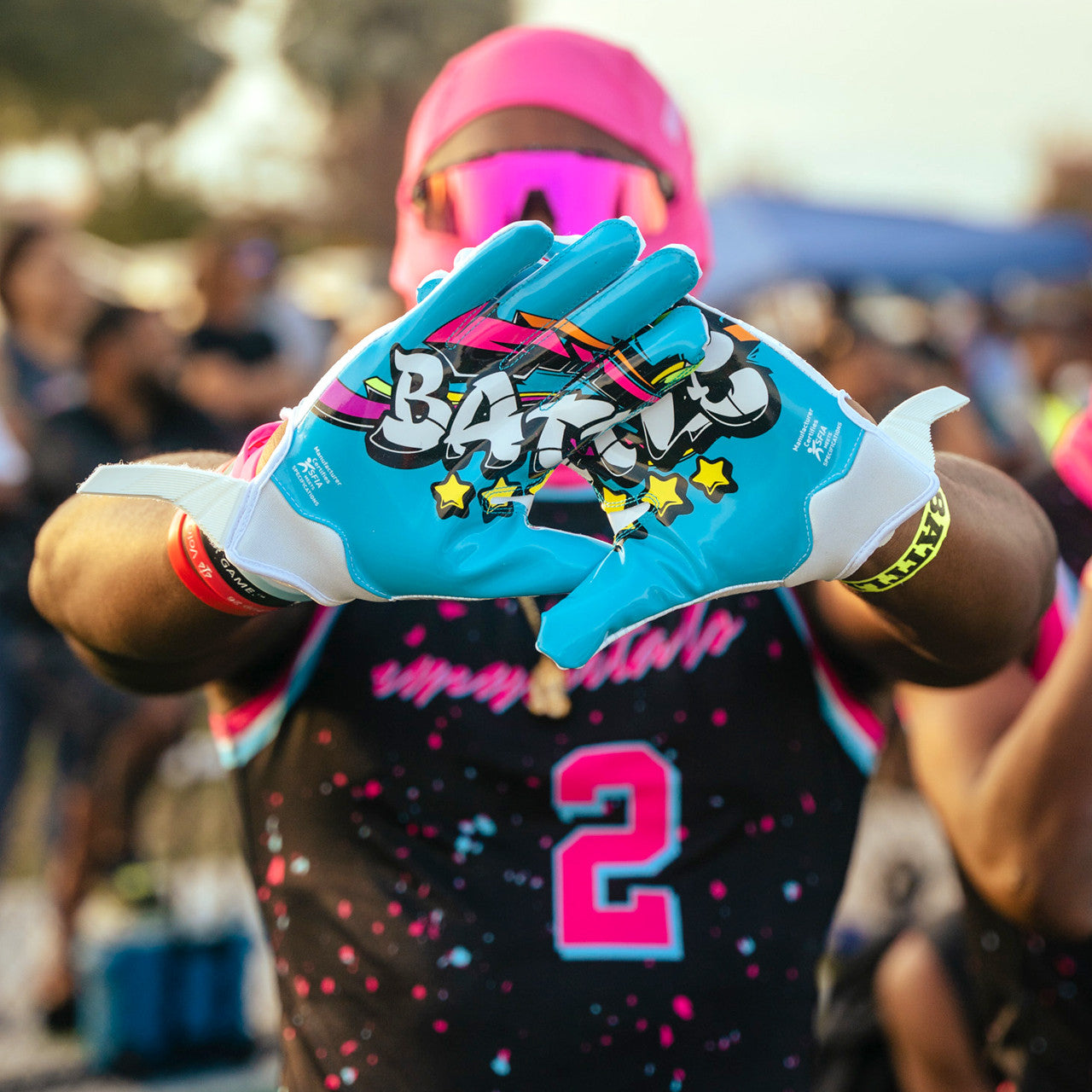 battle-doom-1-0-graffiti23-receiver-handschuhe-ultra-stick image 2