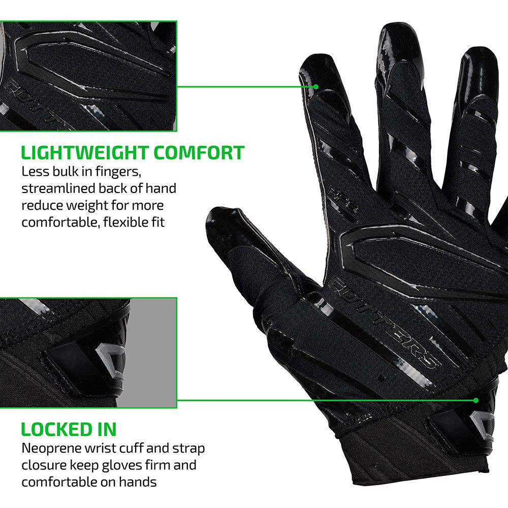 cutters-rev-pro-6-0-receiver-handschuhe-schwarz-grip image 5