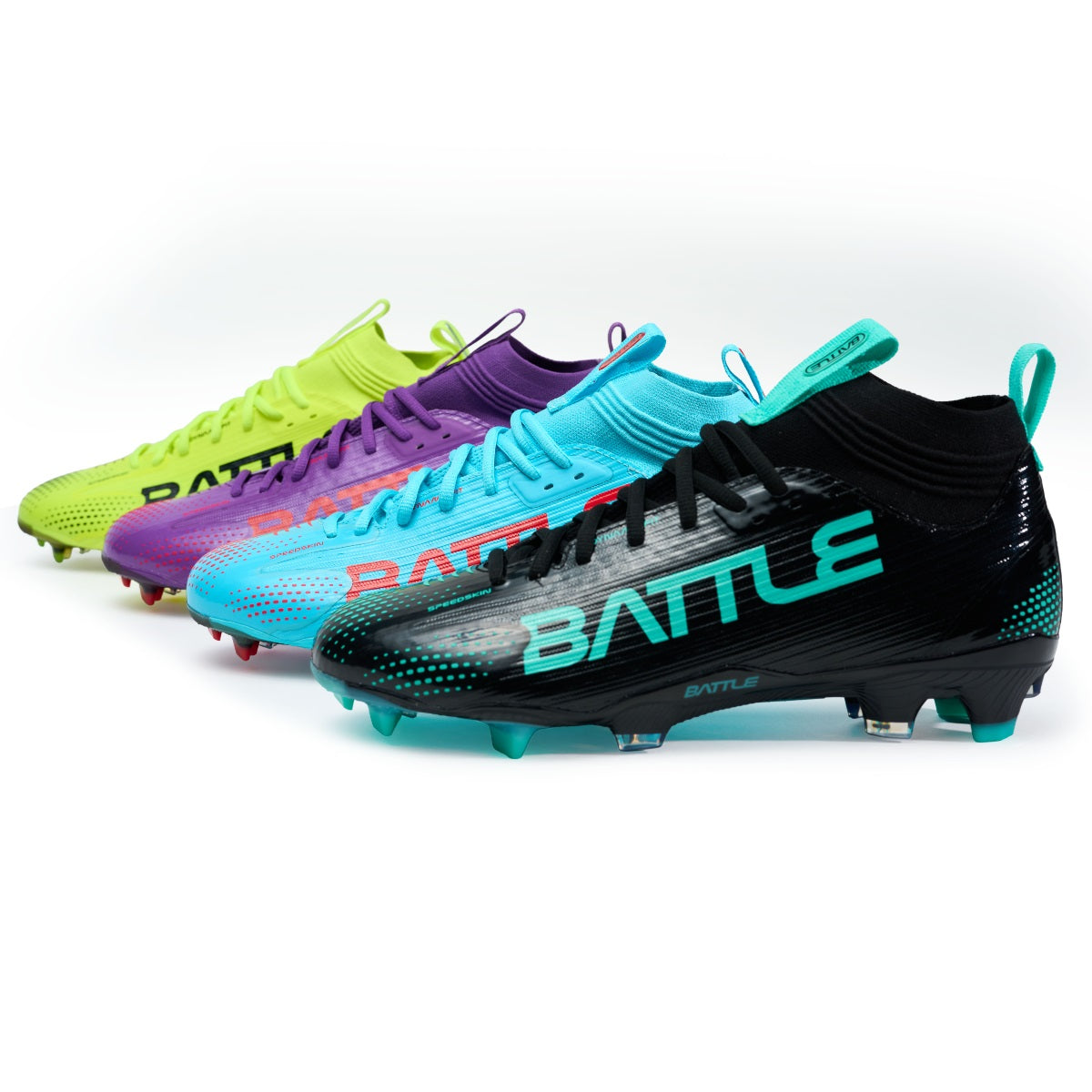 battle-astrofly-cleats-neon-green-speed-leicht image 1