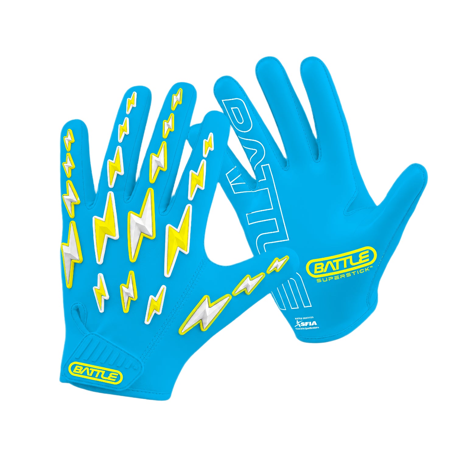 battle-doom-1-0-storm-footballhandschuhe-schwarz-gepolstert image 3