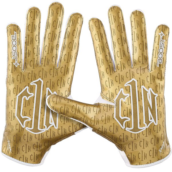 grip-boost-stealth-6-0-cam-newton-footballhandschuhe-wei-gelb image 2