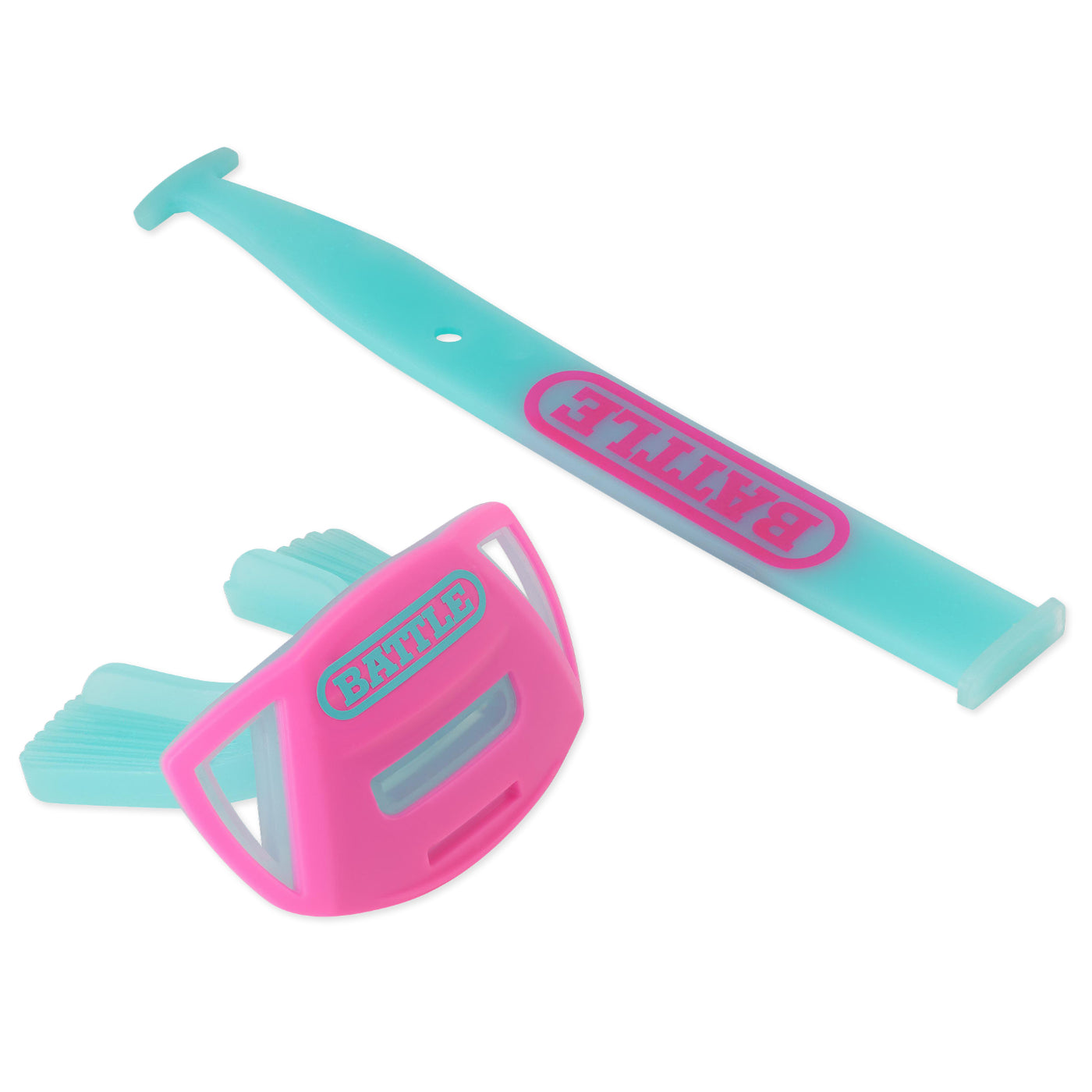 battle-sports-speed-air-mundschutz-wei-mit-band image 6