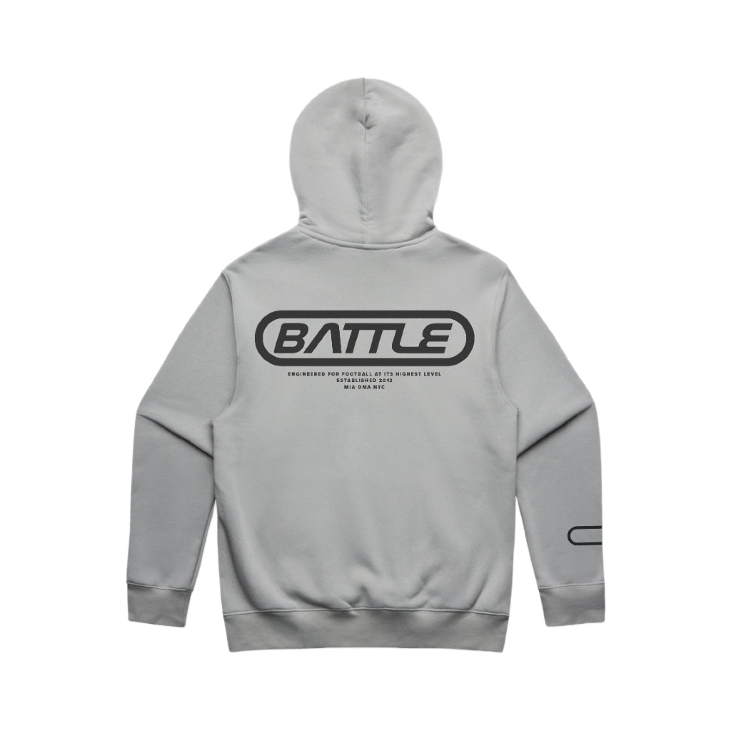 battle-big-time-relaxed-fit-hoodie-herren-schwarz-fleece image 4