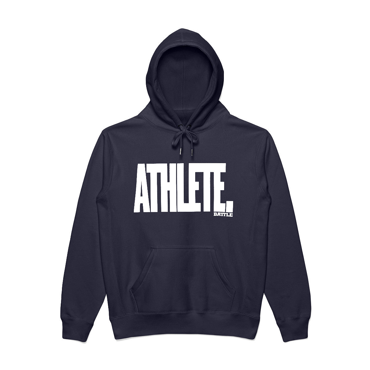 battle-sports-athlete-hoodie-erwachsene-schwarz-wei-heavyweight image 8