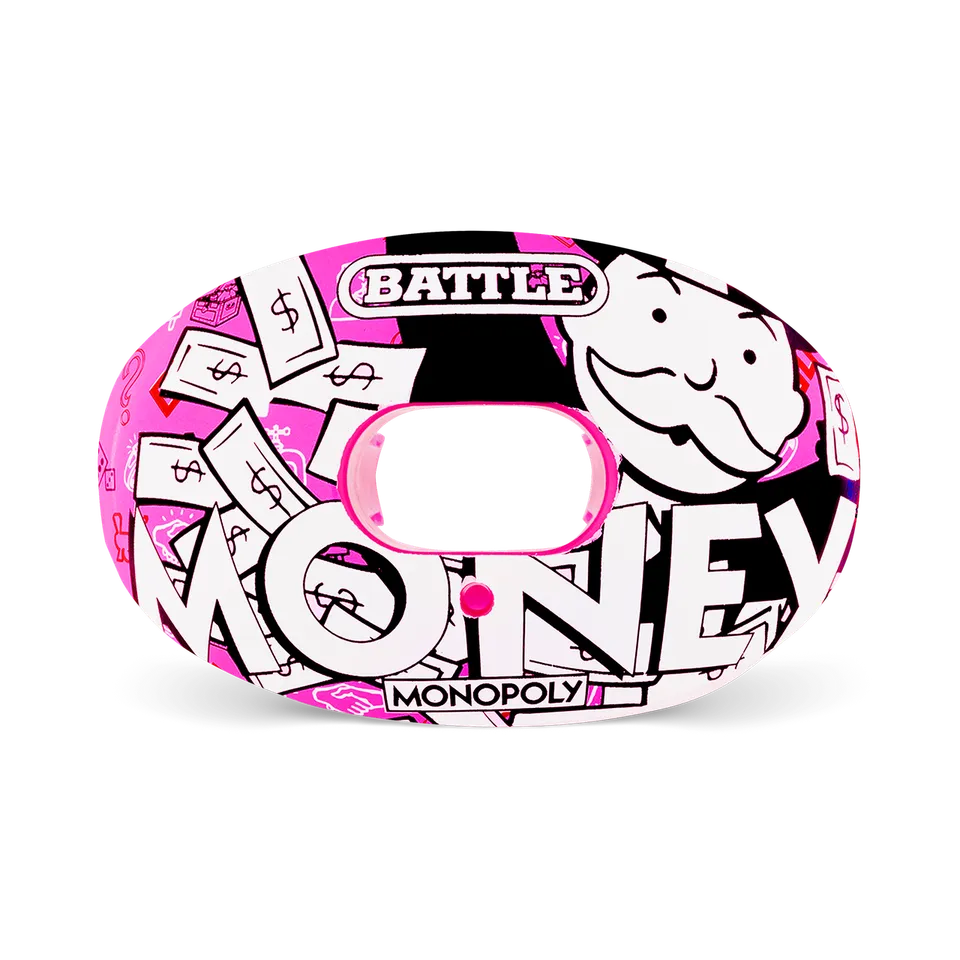 battle-oxygen-money-man-3-0-mundschutz-pink-zahnschutz image 1
