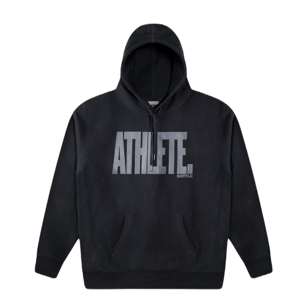 battle-sports-athlete-hoodie-erwachsene-schwarz-wei-heavyweight image 1