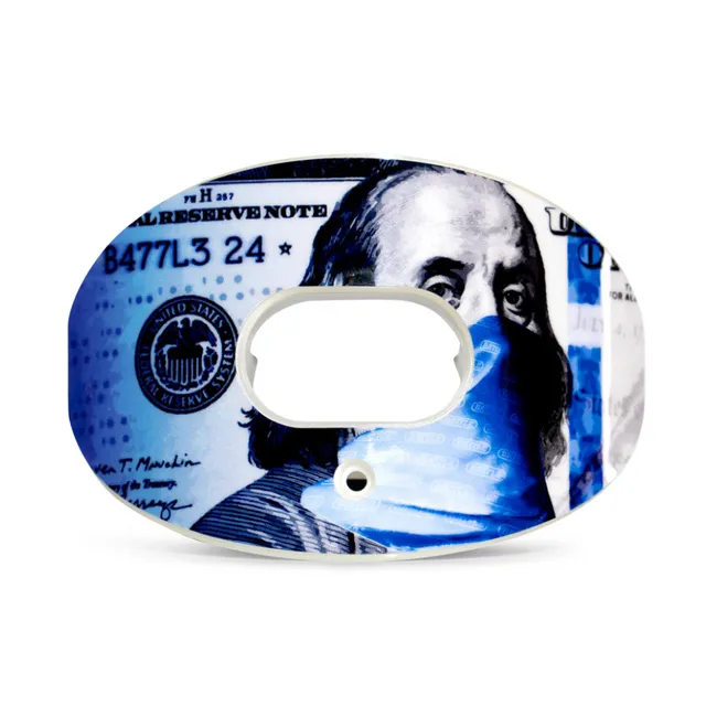 battle-oxygen-blue-strips-mundschutz-football-blau image 1