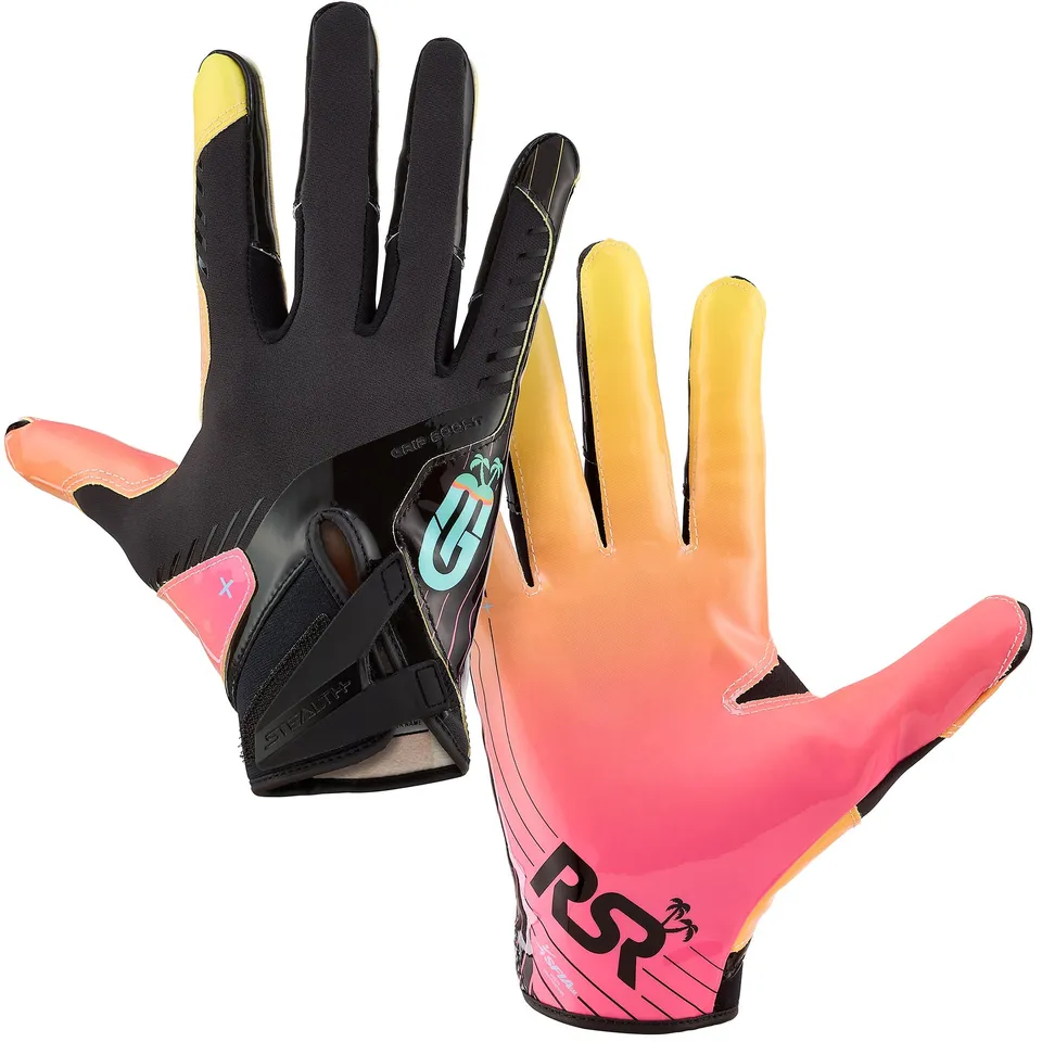 grip-boost-stealth-6-rosenhaus-footballhandschuhe-schwarz image 1