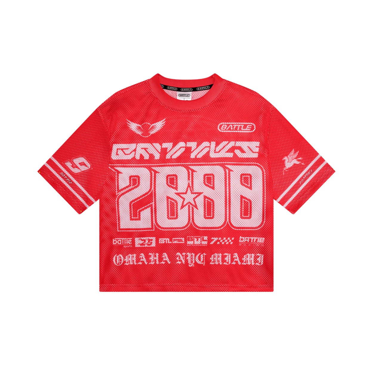 battle-astrofly-aeromesh-oversized-football-jersey-schwarz-mesh image 6