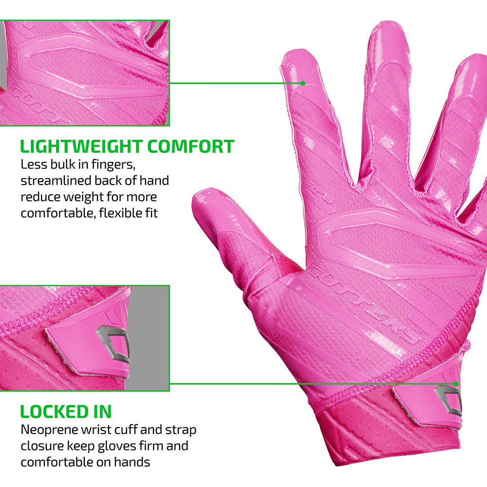 cutters-rev-pro-6-0-receiver-handschuhe-pink-solid image 5