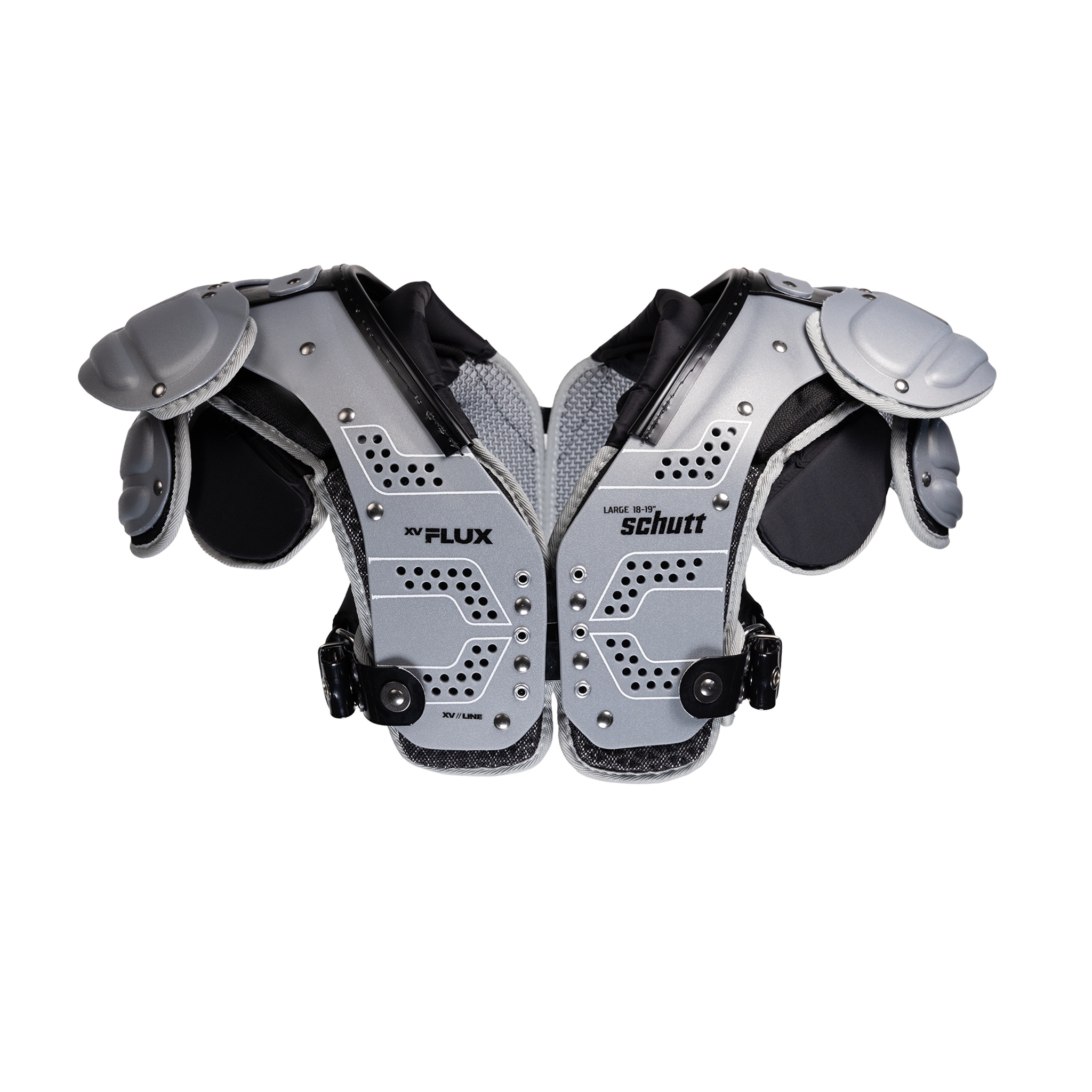 schutt-xv-line-shoulderpads-flux-linemen-gr-e-xl image 1