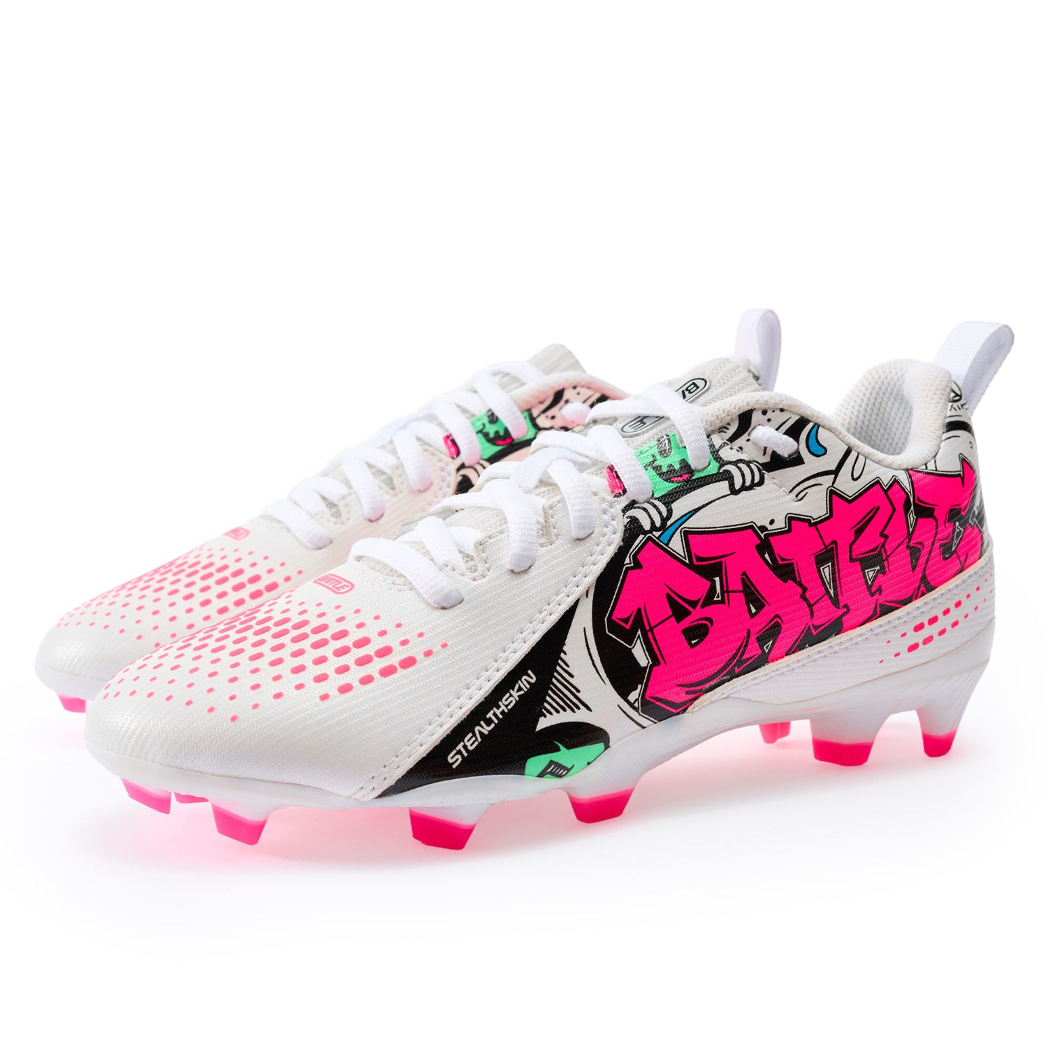 battle-astrojet-youth-footballschuhe-cleats-slime-leicht-gr-3y image 1
