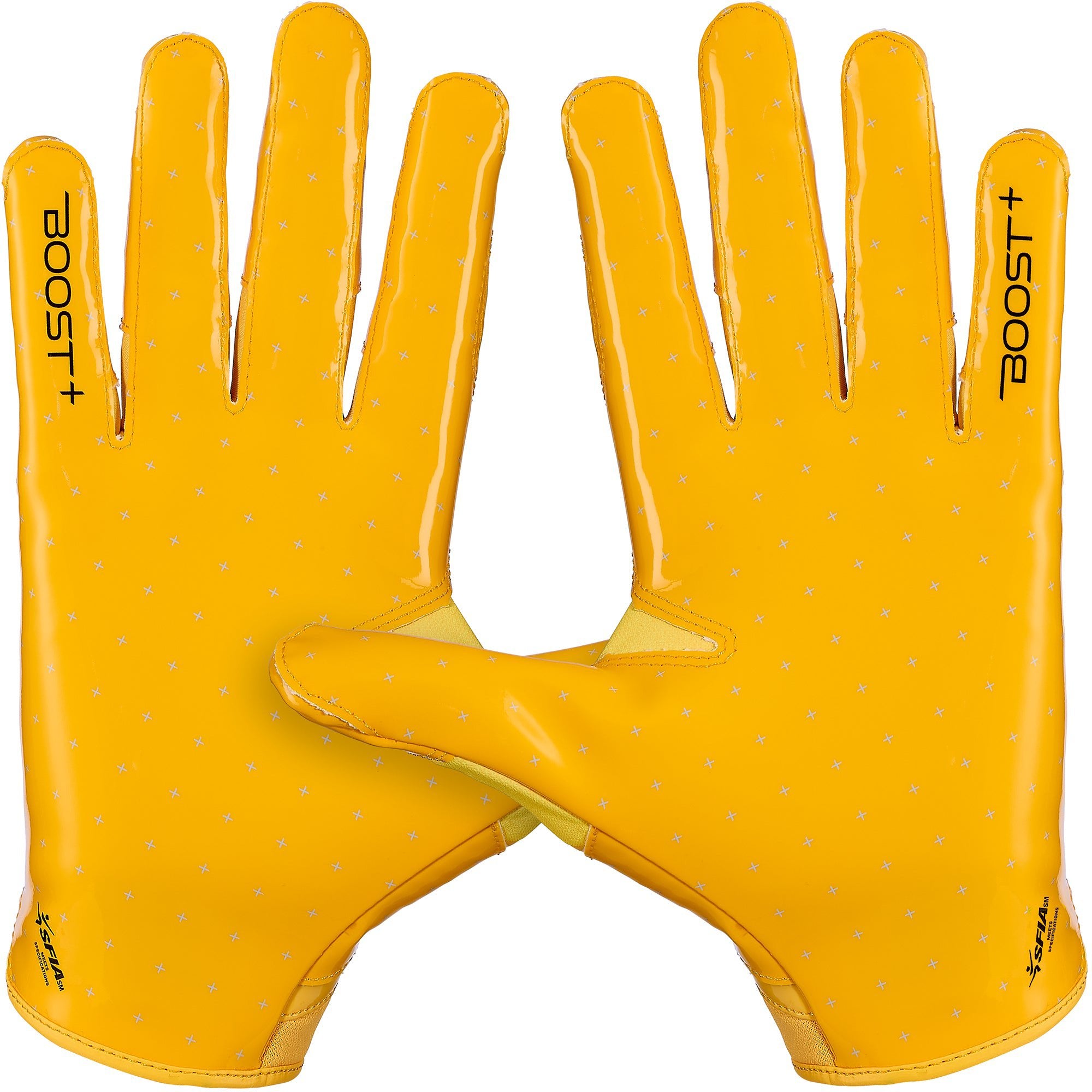 grip-boost-stealth-6-0-footballhandschuhe-gelb-boost-plus image 2
