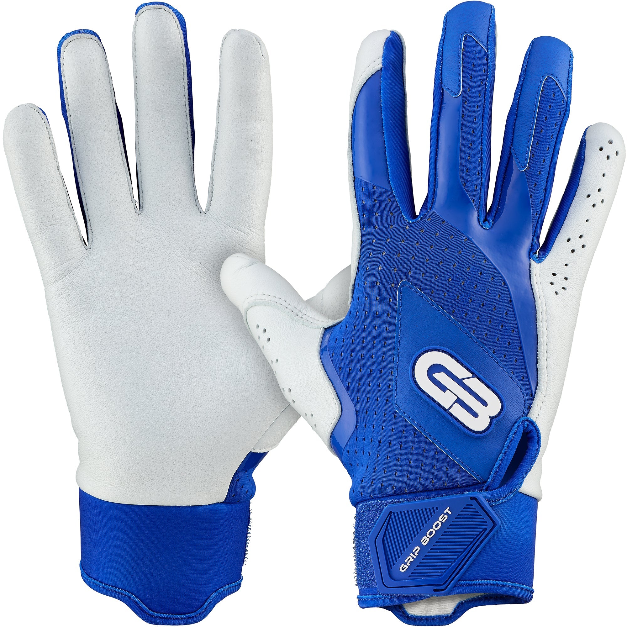 grip-boost-loaded-baseball-handschuhe-blau-leder image 1