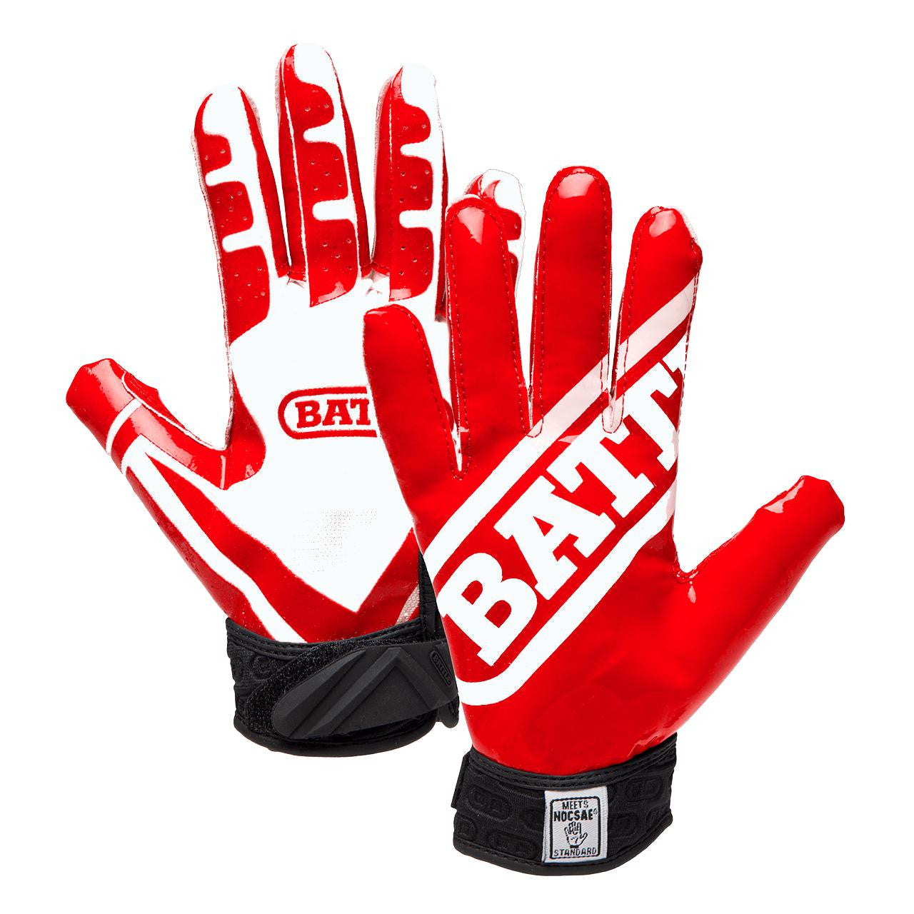 battle-ultra-stick-receiver-footballhandschuhe-schwarz-wei-m image 6