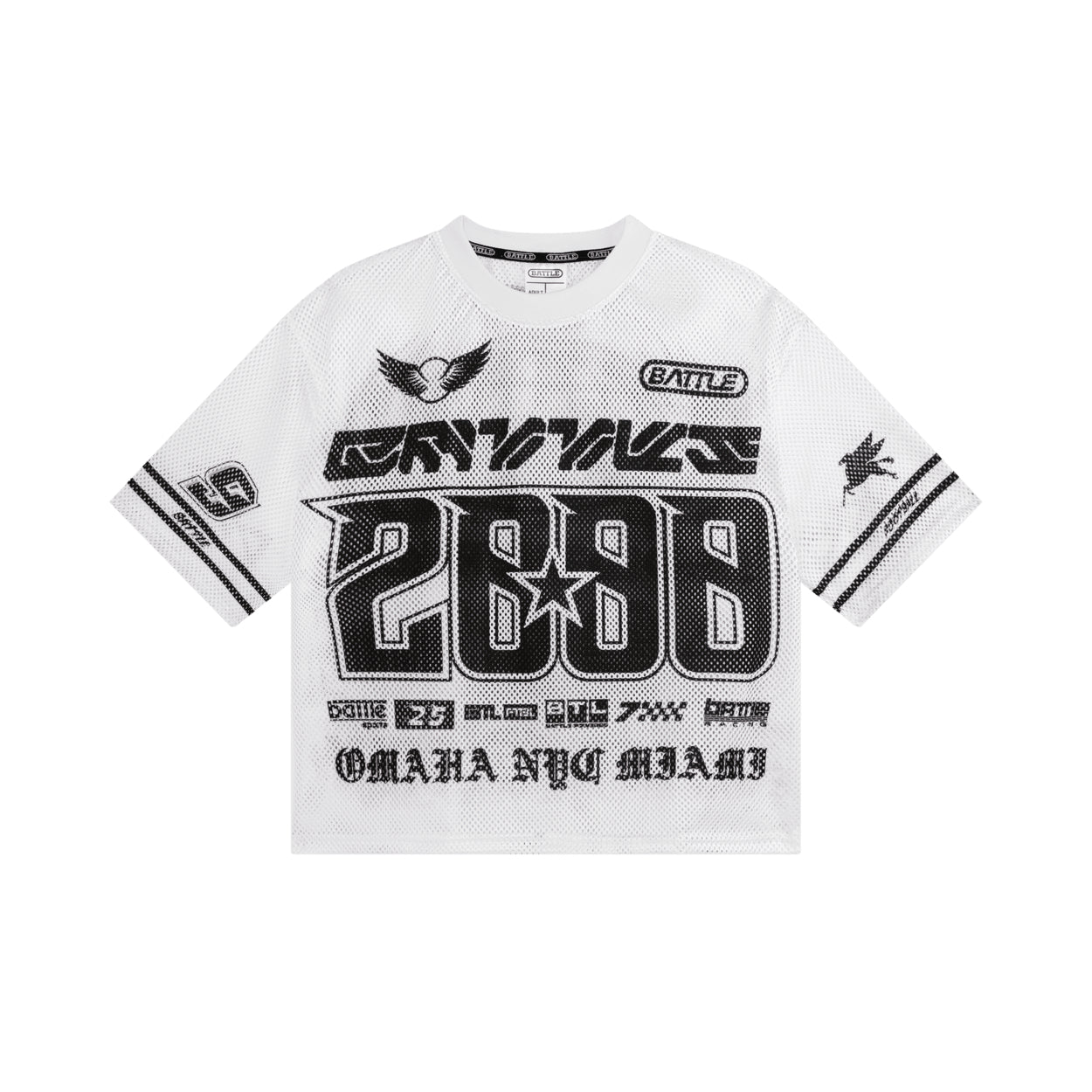 battle-astrofly-aeromesh-oversized-football-jersey-schwarz-mesh image 3
