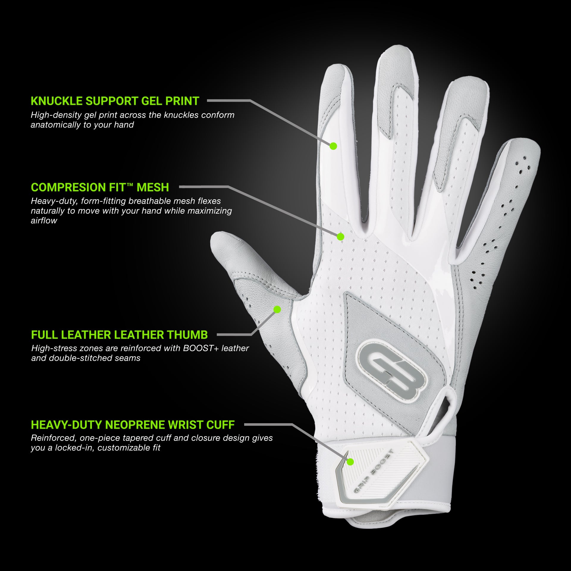 grip-boost-loaded-batting-gloves-schlaghandschuhe-wei-leder image 2