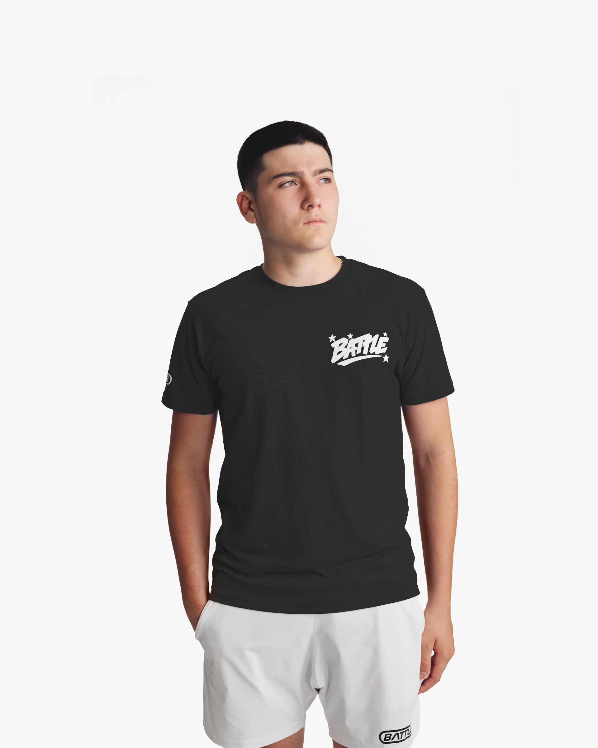 battle-astrofly-collage-t-shirt-herren-schwarz-l-baumwolle image 4