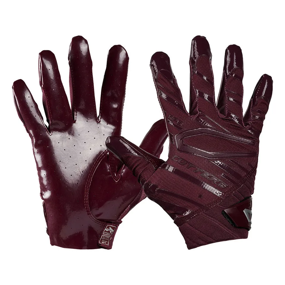 cutters-rev-pro-6-0-receiver-handschuhe-maroon-mit-air-c-tack image 1