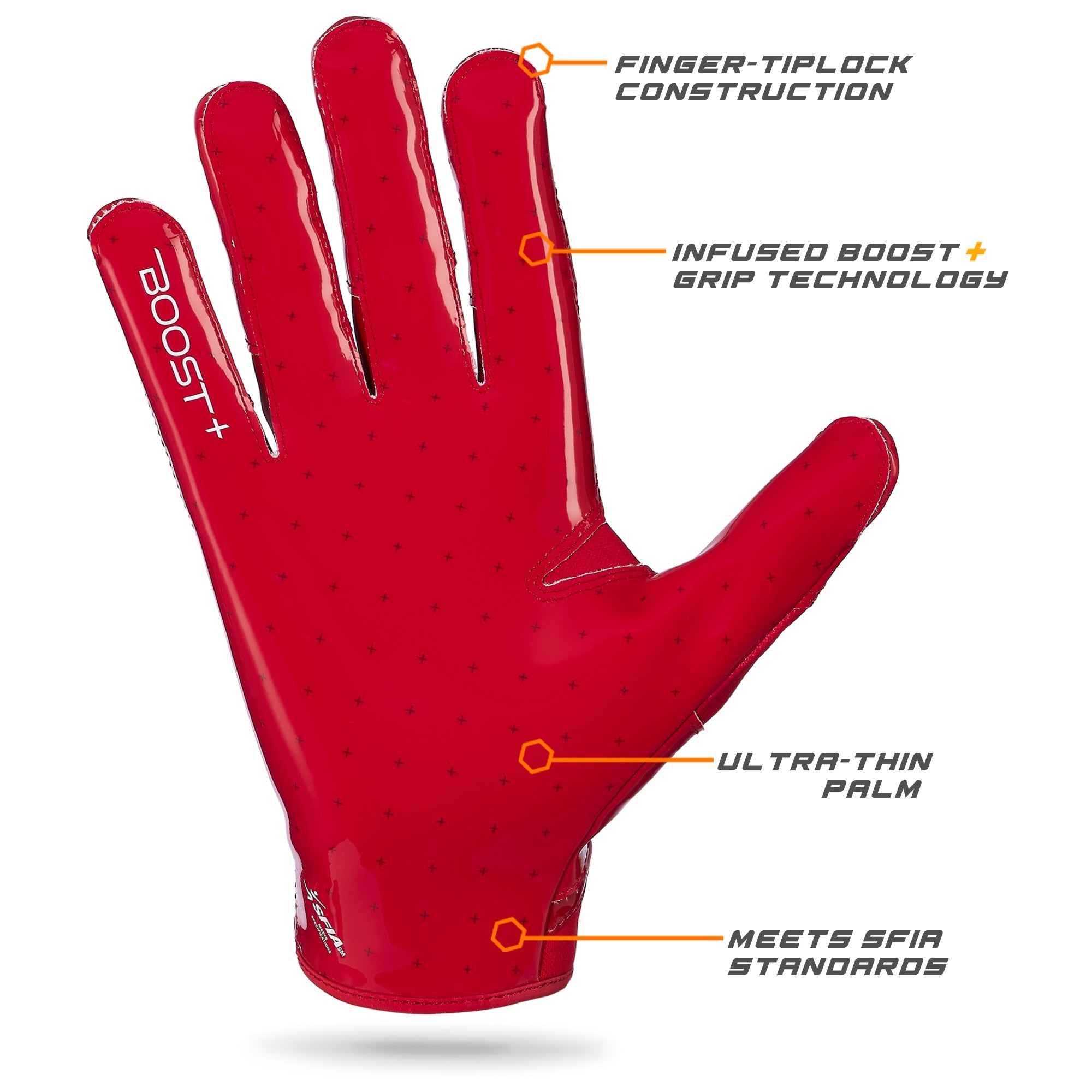 grip-boost-stealth-6-0-boost-football-handschuhe-rot-l image 3