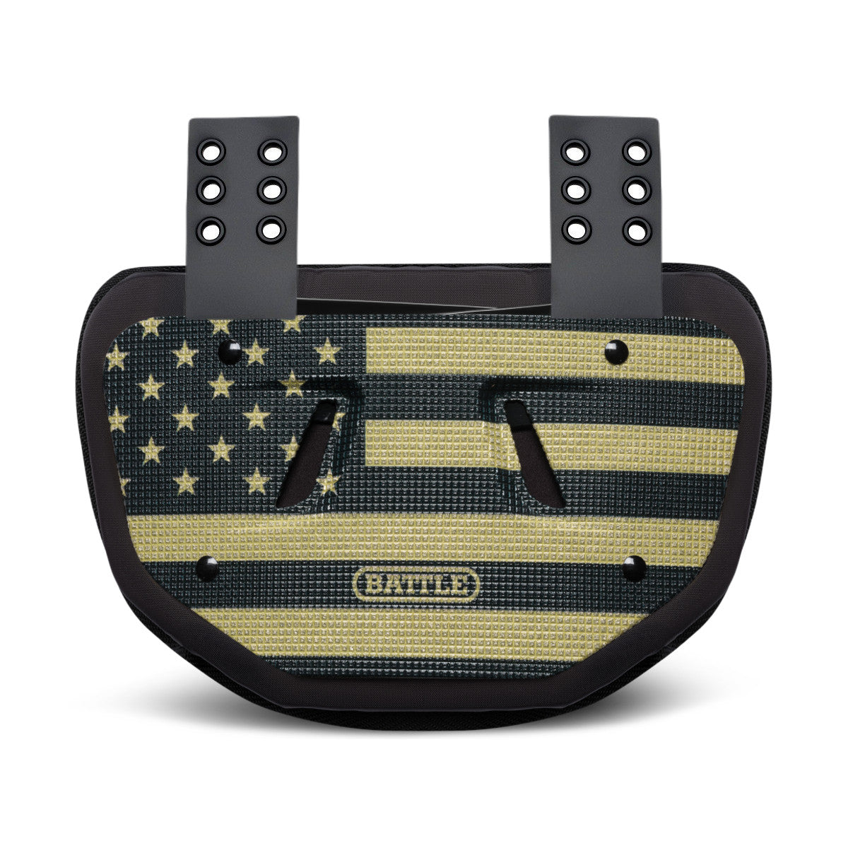 battle-sports-defender-usa-diamond-backplate-adult-gold image 3