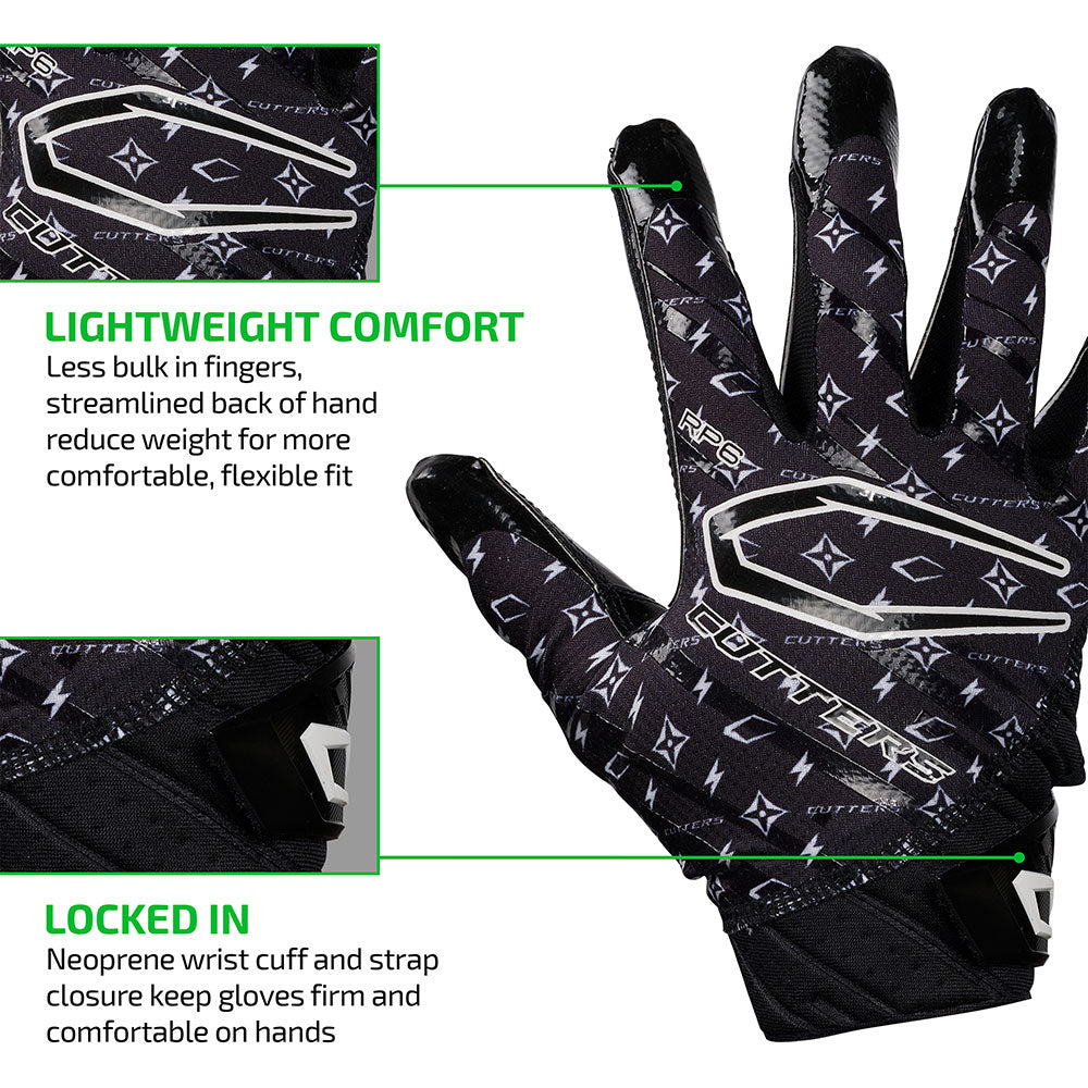 cutters-rev-pro-6-0-receiver-handschuhe-black-white-lux image 4