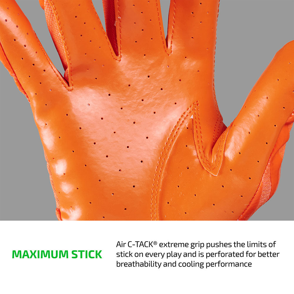 cutters-rev-pro-6-0-receiver-handschuhe-orange-adult-l-mit-grip image 5