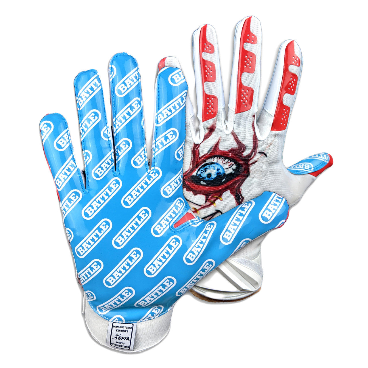 battle-double-threat-lil-evil-receiver-handschuhe-gr-l image 3