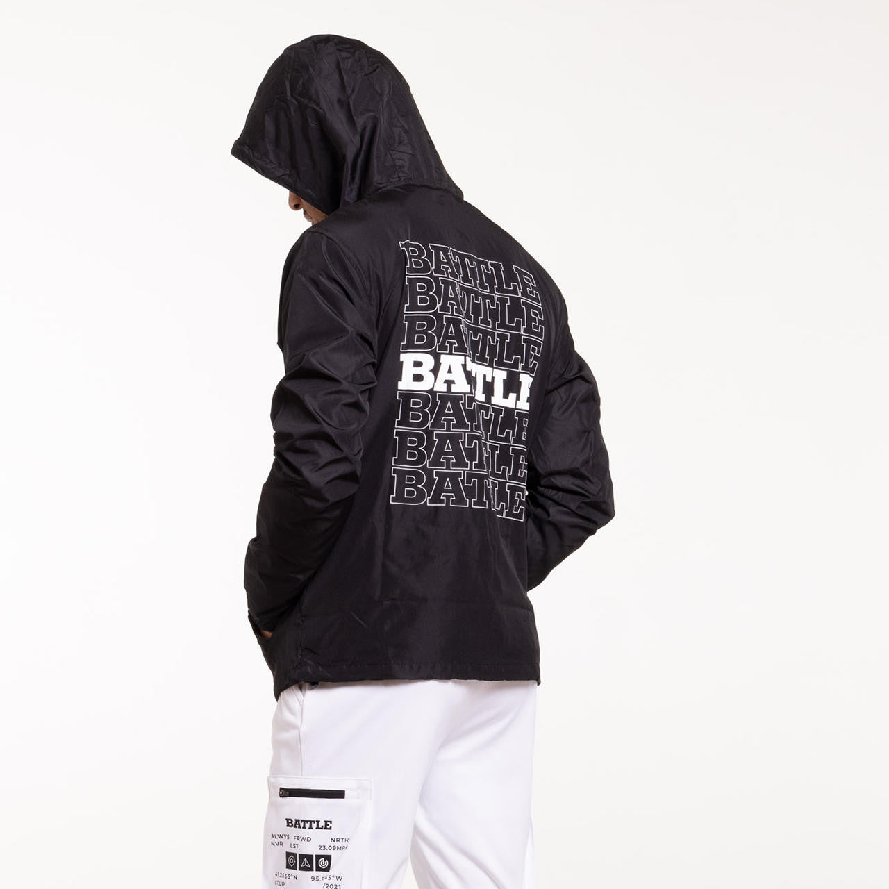 battle-astrofly-repeater-windbreaker-schwarz-jacke image 2