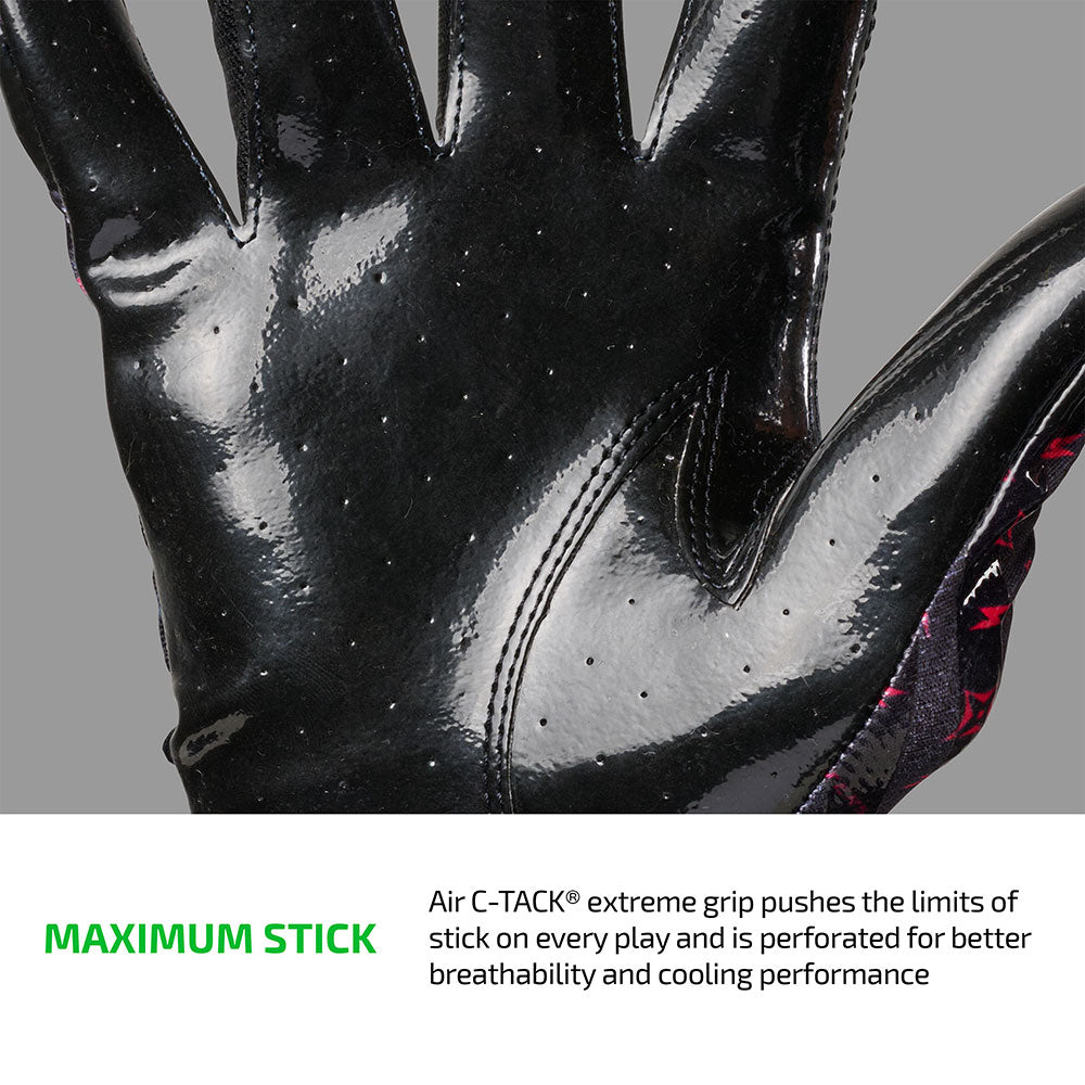 cutters-rev-pro-6-0-receiver-handschuhe-black-red-lux-grip image 5