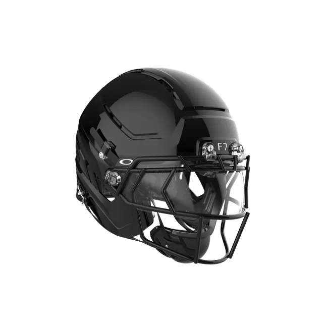 schutt-f7-air-elite-footballhelm-matt-schwarz-l-mit-visier image 1