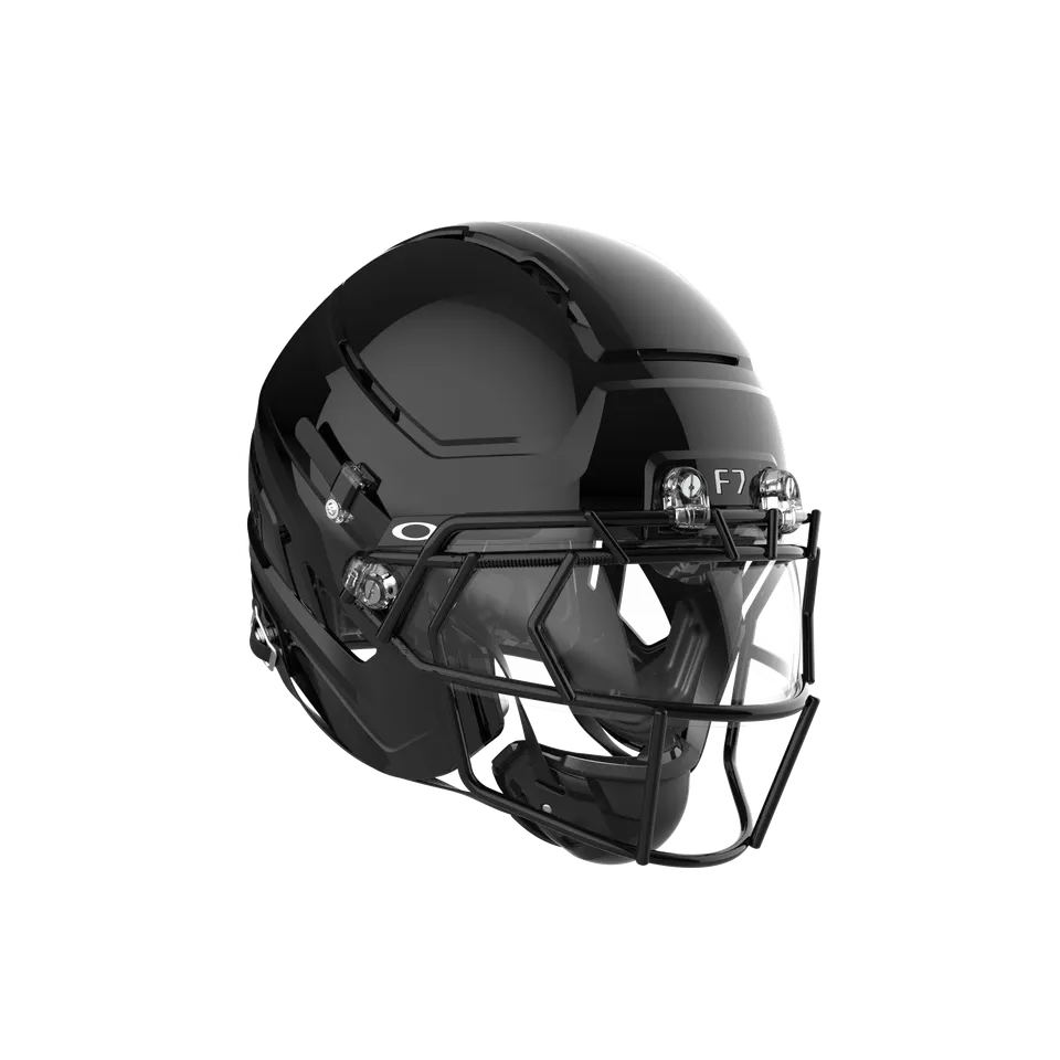 schutt-f7-air-elite-footballhelm-matt-schwarz-l-mit-visier image 1