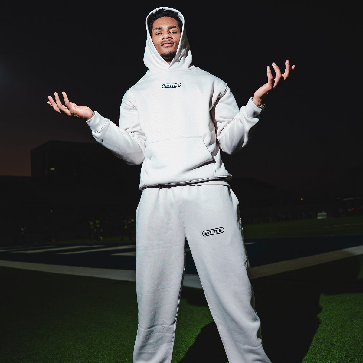 battle-astrofly-big-time-relaxed-track-pants-schwarz-fleece image 7