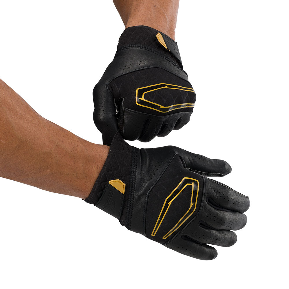 cutters-rev-x-receiver-handschuhe-schwarz-gold-leder image 3