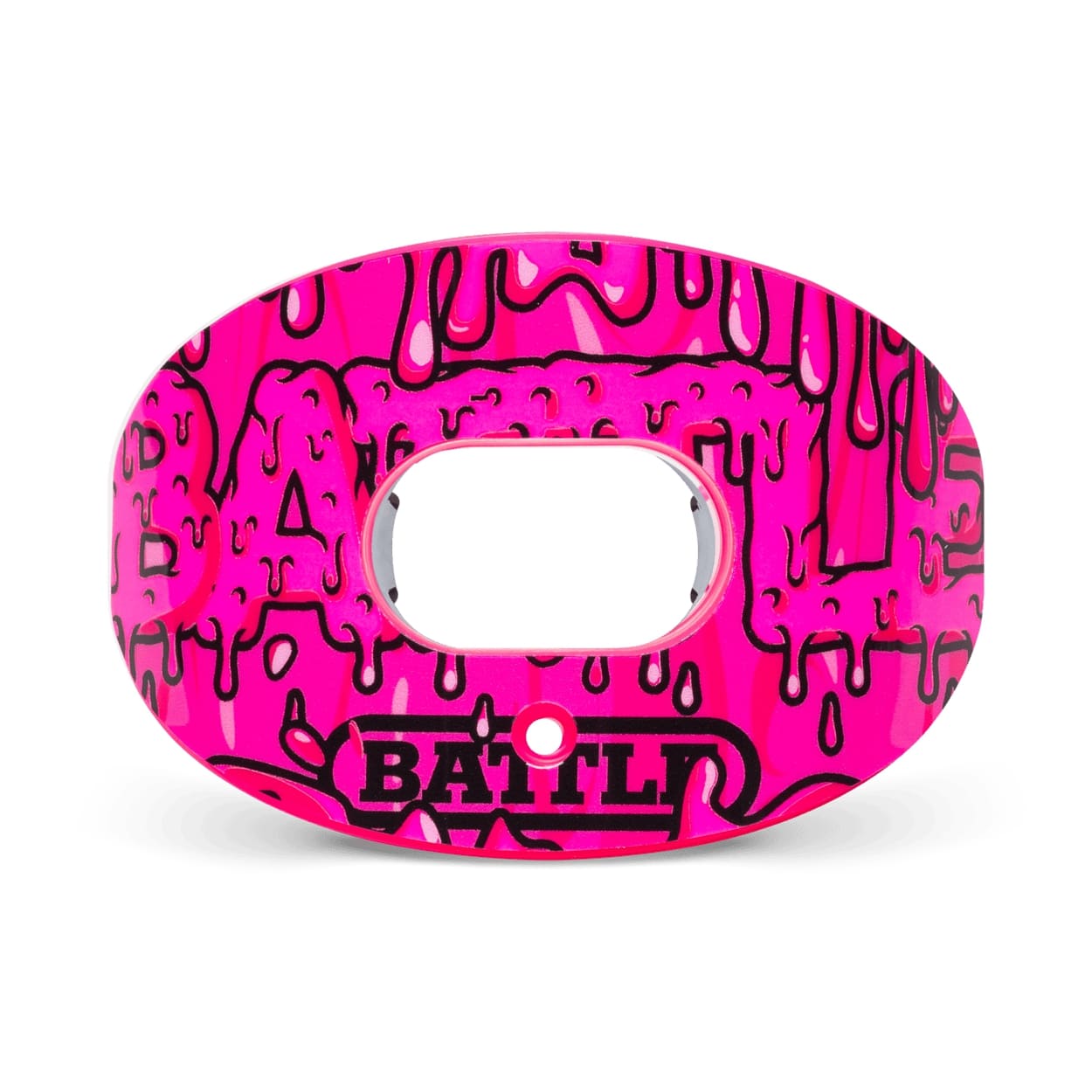 battle-sports-oxygen-slime-mundschutz-neon-gr-n-mit-steg image 2