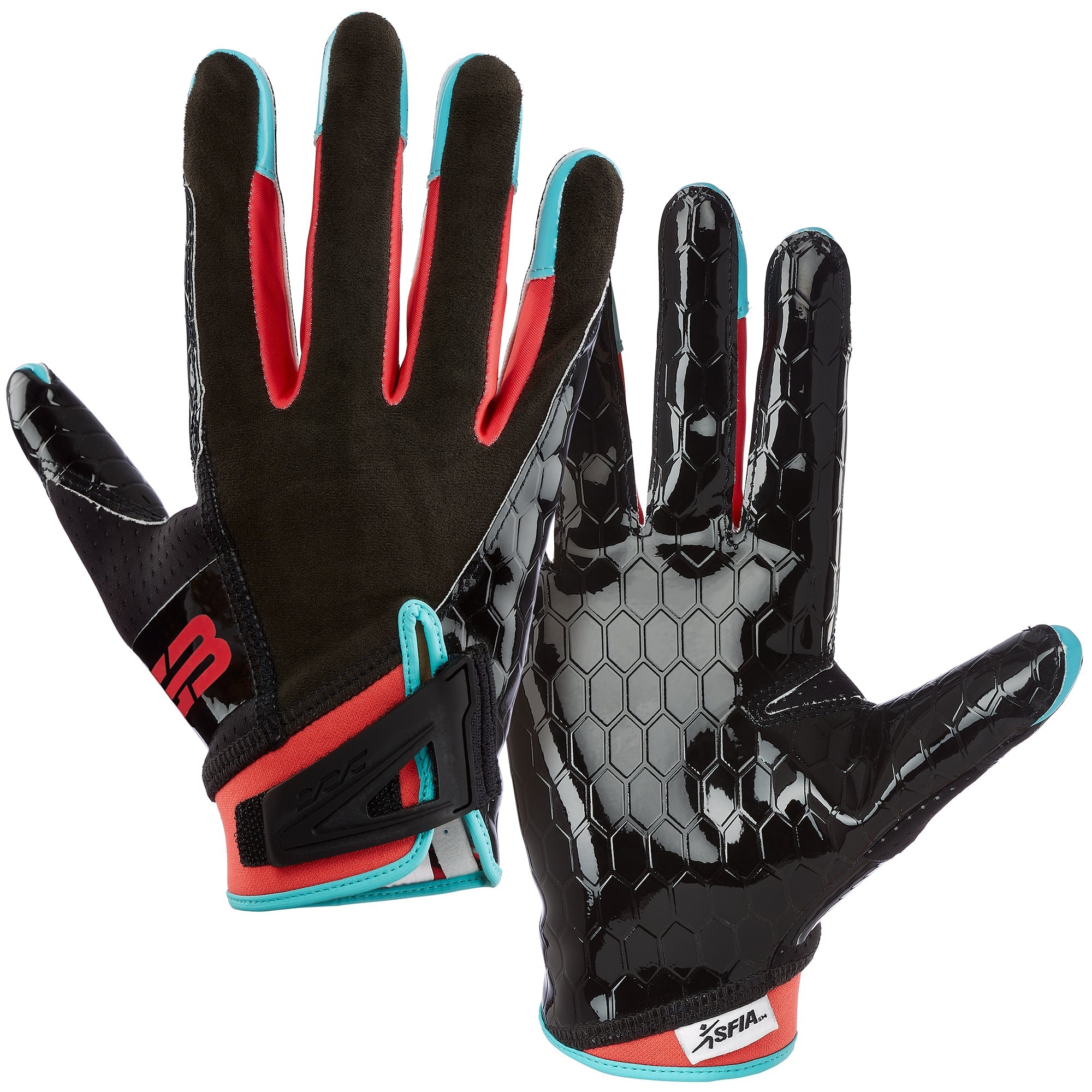 grip-boost-dna-2-0-footballhandschuhe-schwarz-klebrig image 1