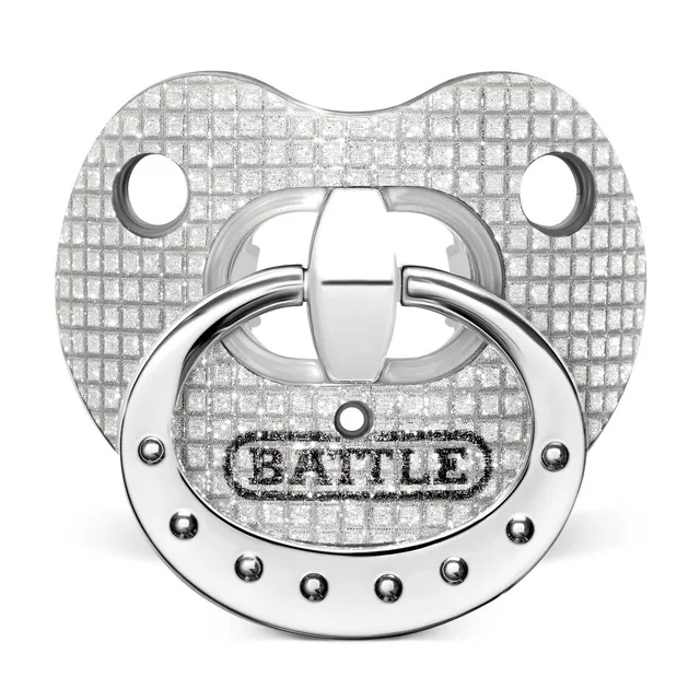 battle-oxygen-binky-diamond-mundschutz-silber-lippschutz image 1