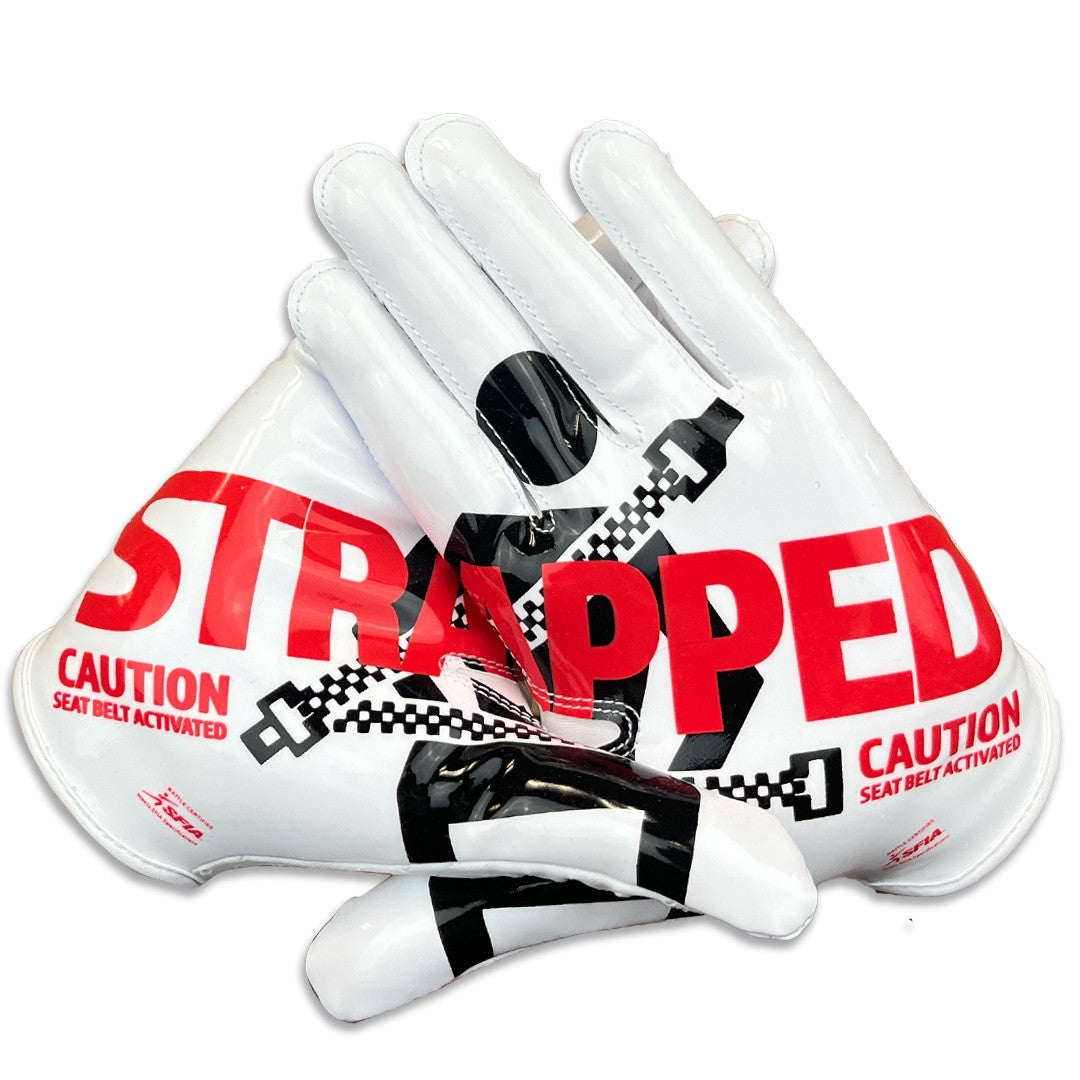 battle-doom-speed-strapped-receiver-football-handschuhe-adult-l-grip image 1