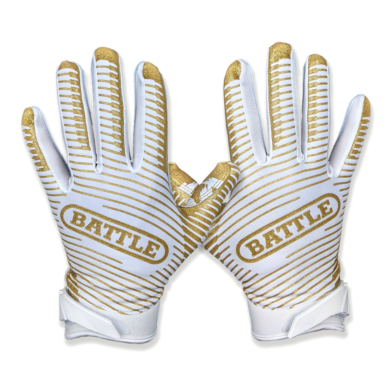 battle-double-threat-filthy-rich-receiver-handschuhe-gold-grip image 4