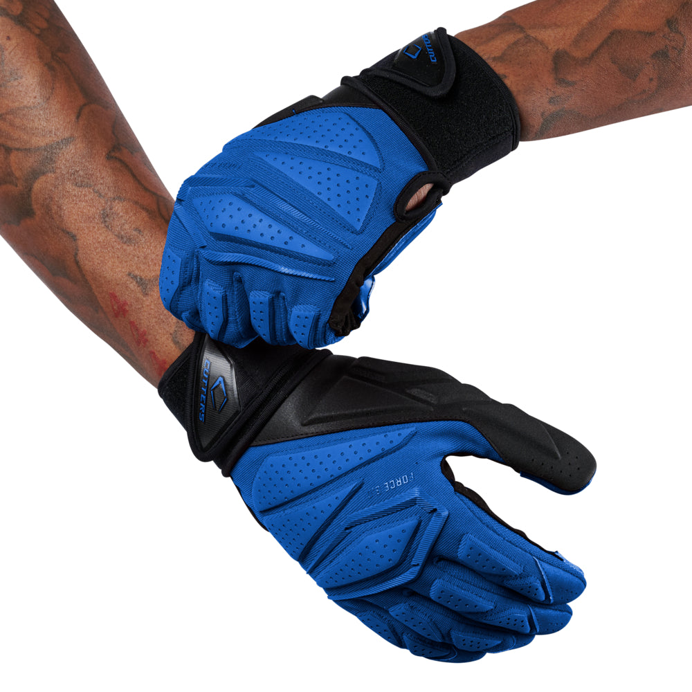 cutters-force-6-0-lineman-handschuhe-royal-gepolstert image 3