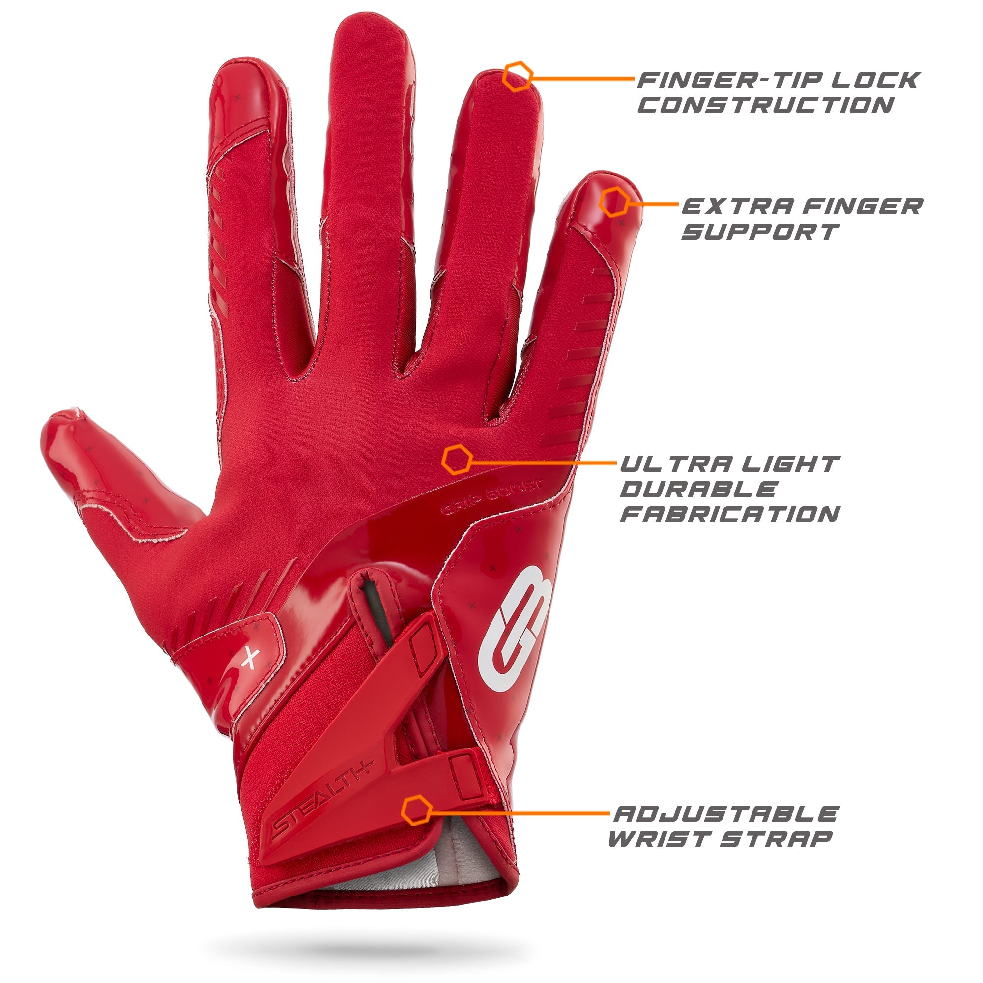 grip-boost-stealth-6-0-boost-football-handschuhe-rot-l image 4