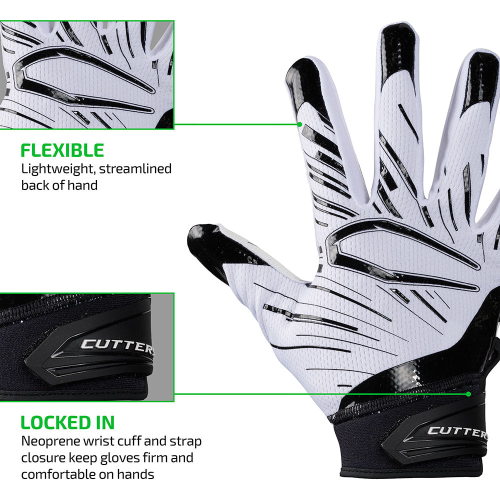 cutters-game-day-pro-receiver-handschuhe-wei-leicht image 5